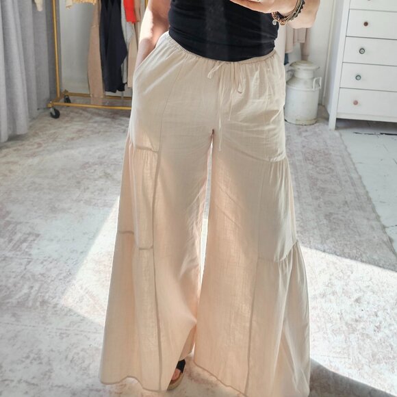 Tiered Linen pants - Picture 1 of 1